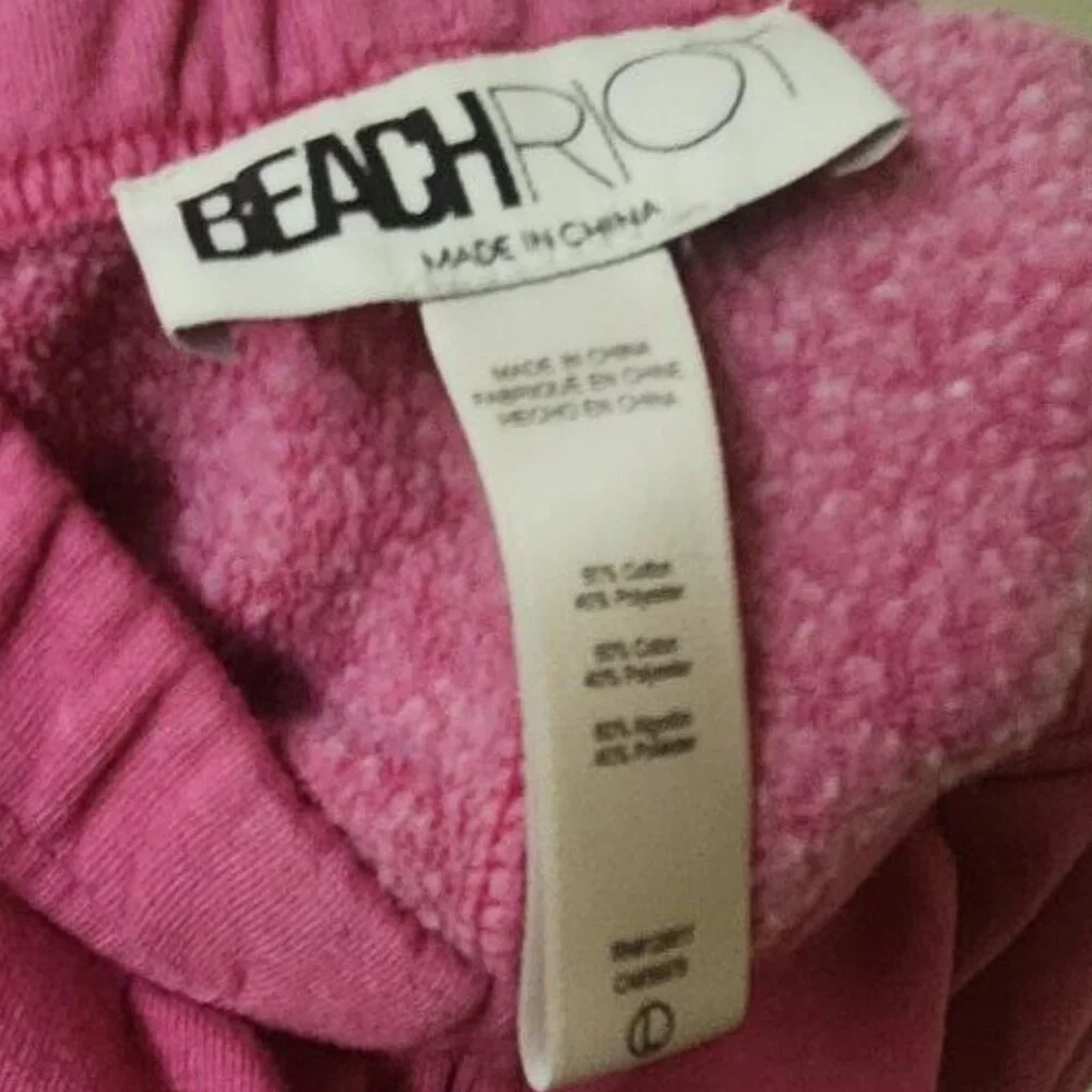 BEACH RIOT TIE DYE Sweatsuit Top + Pants Size L - Picture 13 of 13